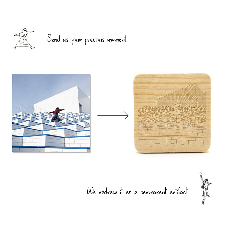 The Timber Canvas 4pcs (Custom Design - DM to order)